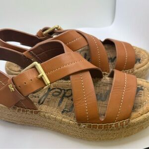 Sam Edelman Tan Strappy Sandals